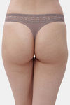 Soie Medium Rise Zero Coverage Thong (Pack of 2) - Multicolor — thumbnail 8